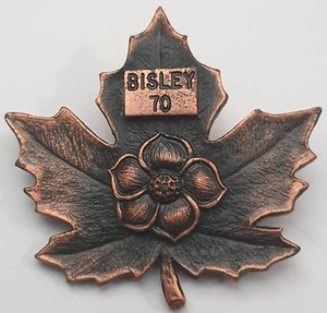 Bisley Rifle Shooting Competitors Badge. Canada 1970. Very Scarce Badge - Picture 1 of 5