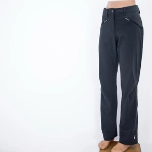 SALOMON Women's Hiking Black Water Repellent & Windproof Hiking Stretch Pants M - Picture 1 of 9
