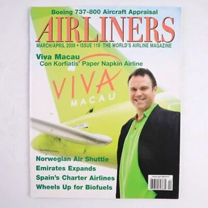 Airliners The World's Aviation Magazine Mar/Apr 2009 Viva Macau Con Korfiatis' - Picture 1 of 4