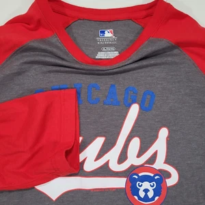 Chicago Cubs Men's XL MLB Genuine Merchandise Gray 3/4 Sleeve Shirt - Bild 1 von 8