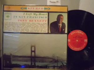 1962 EXCELLENT Tony Bennett I Left My Heart In San Francisco CS 8869 Shrink - Picture 1 of 7