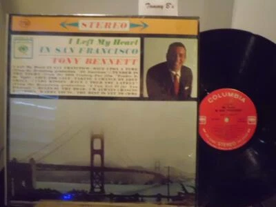 1962 EXCELLENT Tony Bennett I Left My Heart In San Francisco CS 8869 Shrink - Image 1 of 4