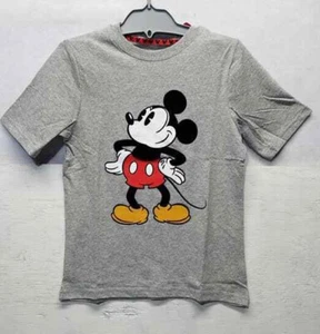 Mickey Mouse Boy's Gray T-shirt Short Sleeves Disney NWT Size 10/12 - Picture 1 of 4