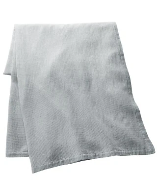 Ralph Lauren Rhys 100% Cotton Grey King Bed Blanket $430 NIP - Image 1 of 4