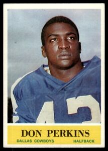 1964 Philadelphia Football Card Don Perkins Dallas Cowboys #53