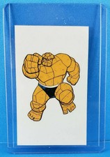 1996 Fleer Skybox Marvel Vision Temporary Tattoo #3 THE THING