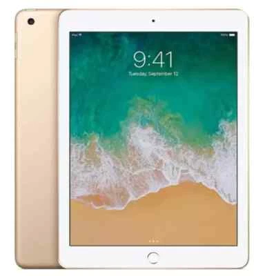 Nuevo Apple iPad 5ta generación 32 GB Wi-Fi 9,7 pulgadas dorado A1822 MPGT2LL/A en caja al por menor Foto 1 de 3