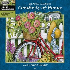 WSBL Comforts Of Home 2025 12x12 Wandkalender mit - Bild 1 von 2