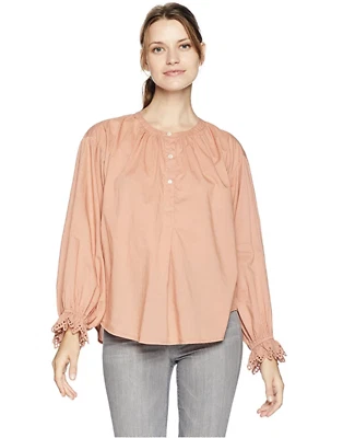 Camisa Pucker VELVET By G&S Carling L/S Algodón Popelina Volantes S $158 B3 Foto 1 de 2