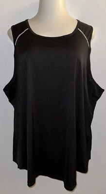Top de rendimiento negro TORRID Active Tech sin mangas ~ talla 5 / 5XL Foto 1 de 4