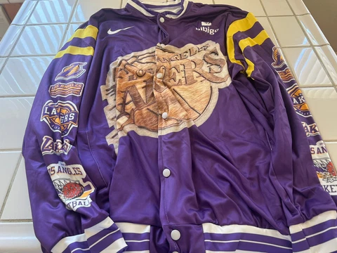 Los Angeles Lakers Jacket. Unbranded. Size 3XL. NWOT Cover