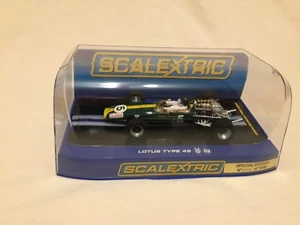 Neu Scalextric Lotus 49 Jim Clark No5 1967 C3222 Limited Edition Cracked Cover - Bild 1 von 9