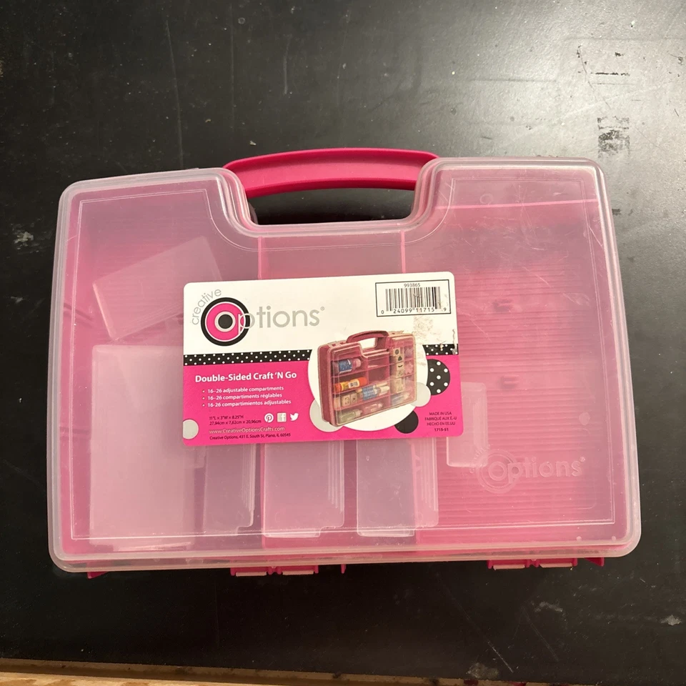 Estuche Creative Options Craft N Go Doble Cara - Bolso MAGENTA 1715-51 RA0930 Foto 1 de 3