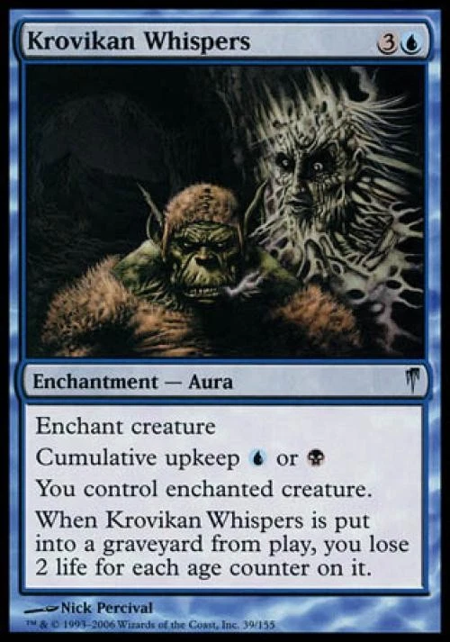 Krovikan Whispers - Medium Play MTG Coldsnap - Image 1 of 1