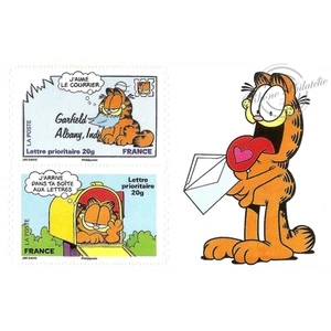 CARNET FRANCE BC194 DE TIMBRES POUR AFFRANCHIR 10 LETTRE 20g "GARFIELD" - Imagen 1 de 5
