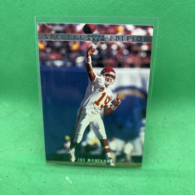 F111,818  1995 Upper Deck Special Edition #SE14 Joe Montana Kansas City Chiefs - Image 1 of 2