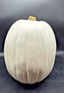Carvable Artificial Thick Foam Pumpkin Halloween Craft Decoration 13” Uncarved - Picture 1 of 7