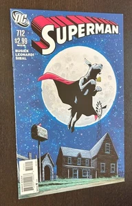 SUPERMAN #712 (DC Comics 2011) -- Cubierta criptográfica -- En estado bastante bueno/casi nuevo - Imagen 1 de 2