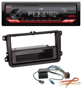 JVC DAB MP3 Bluetooth USB Autoradio für Skoda Fabia Octavia Rapid Roomster - Bild 1 von 7