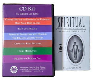 William Lee Rand Reiki 6 CD Kit Guides Healing Meditation Training + Book 2004 - Foto 1 di 5