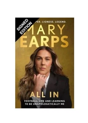 SIGNED Mary Earps Book All In First Edition Hardcover - Image 1 of 2