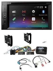 Pioneer Bluetooth Lenkrad USB 2DIN DAB DVD Autoradio für Chrysler Dodge Jeep - Bild 1 von 11