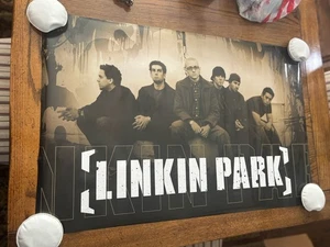 Linkin Park Poster Band Shot Bench 2003 Funky 3575 Vintage 34x23 - Picture 1 of 5