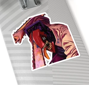 Denji Kiss-Cut Sticker Vinyl Decal Chainsaw Man Manga Japanese Anime - Picture 1 of 13