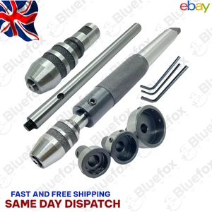 Juego de soporte para grifo y troqueles de contrapunto de torno MT3 kit de roscado de vástago juego de 8 piezas - Imagen 1 de 3