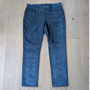 Saks Fifth Avenue Cordhose Herren 36x32 blau gerades Bein Hose - Bild 1 von 5
