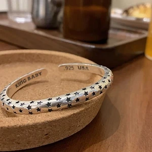 2025 Retro Sterling Silber Armreif Armreif Vintage Twist Damen Handarbeit Armband💍 - Bild 1 von 11