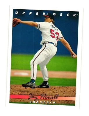 1993 Upper Deck #731 Jay Howell Atlanta Braves - Image 1 of 2