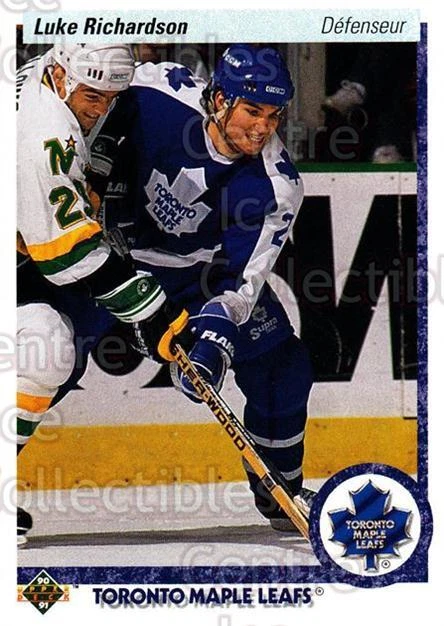 1990-91 Upper Deck French #362 Luke Richardson - Image 1 of 1