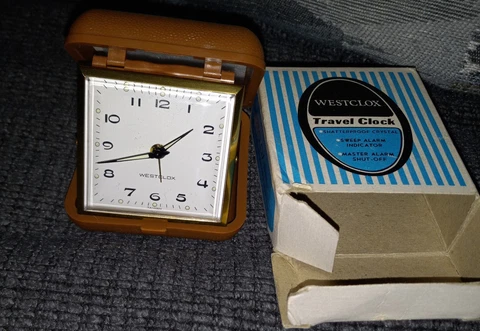 Westclox Travel Clock Cover