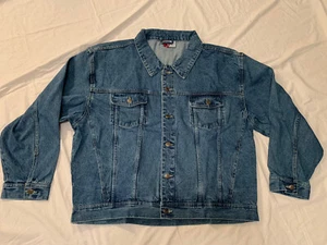 *New* Vintage 2000 Marlboro Gear Demin Jacket Adult XXL - Trucker Jean Jacket - Picture 1 of 14