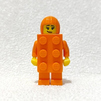 LEGO BAM 2023 Minifigure Orange Brick Costume girl Store Exclusive - NEW - Image 1 of 3