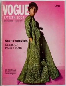 EVENINGWEAR Sporty PARTY Vogue Pattern Book magazine December 1963 January 1964 - Picture 1 of 1