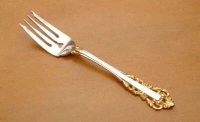 Golden Medici by Gorham Sterling Silver Salad Fork 6.75" - Image 1 of 2