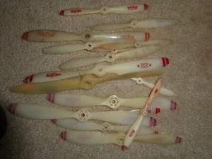 Vintage Lot of 16 RC Airplane Props Nylon Propellers 6-10" Top Flite Others NOS - Picture 1 of 1