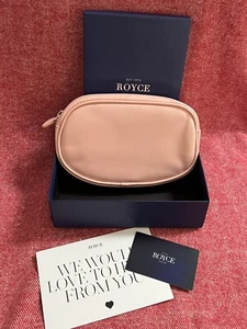 ROYCE NEW YORK Belt Bag Blush Pink - Picture 1 of 6
