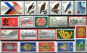 Germania Rep. Federale Tedesca 1973 n. 603/639 + BF n. 8 ** (m1322) - Picture 1 of 2