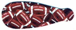 Eye patch with footballs - for lazy eye - light weight and comfortable - Picture 1 of 3