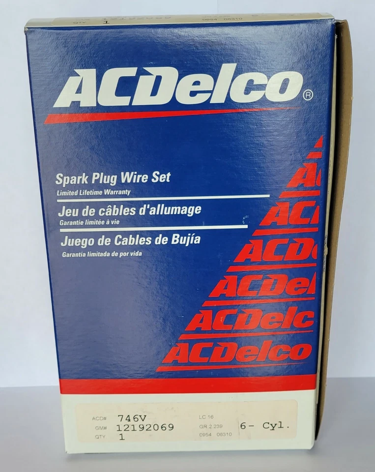 OEM Spark Plug Wire Set ACDelco GM 746V Foto 1 de 1