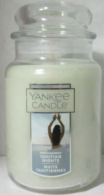 Yankee Candle Large Jar Candle 110-150 hrs 22 oz TAHITIAN NIGHTS - Image 1 of 3