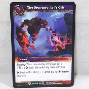 World Of Warcraft War Of The Elements The Stonemother's Gift 105/220 TCG Card - Picture 1 of 2