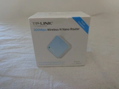 Router Travel Mini Nano TP-Link TL-WR8025 300Mbps Home NIB - Image 1 of 4
