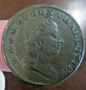 H.M.G.M.QUEEN CHARLOTTE MAY 19,1744 REIN WITH KING FOR 57 YEARS DIED 1818 COIN - Picture 1 of 4