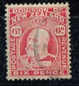 Neu Seeland 1909 Mi.Nr.128 c gestempelt (EM104) - Bild 1 von 1