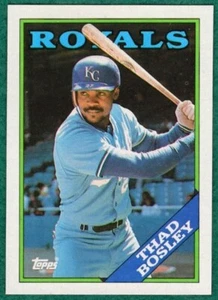 Thad Bosley - 1988 Topps #247 - Kansas City Royals Baseball Card - Picture 1 of 2