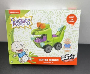 Nickelodeon Rugrats Reptar Wagon Snap & Switch Construction Set 35 Pcs - Picture 1 of 5
